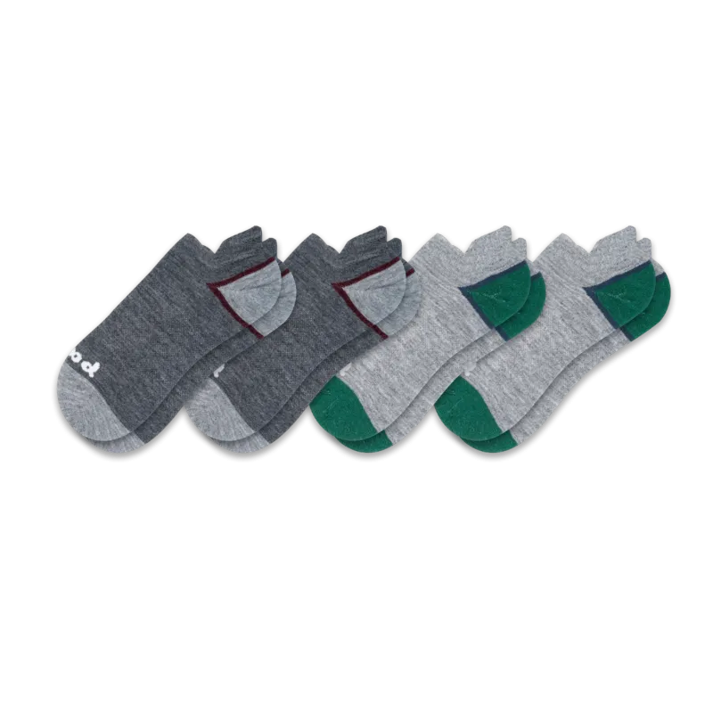 4 Pack - Men's Low Cut Pacas Socks