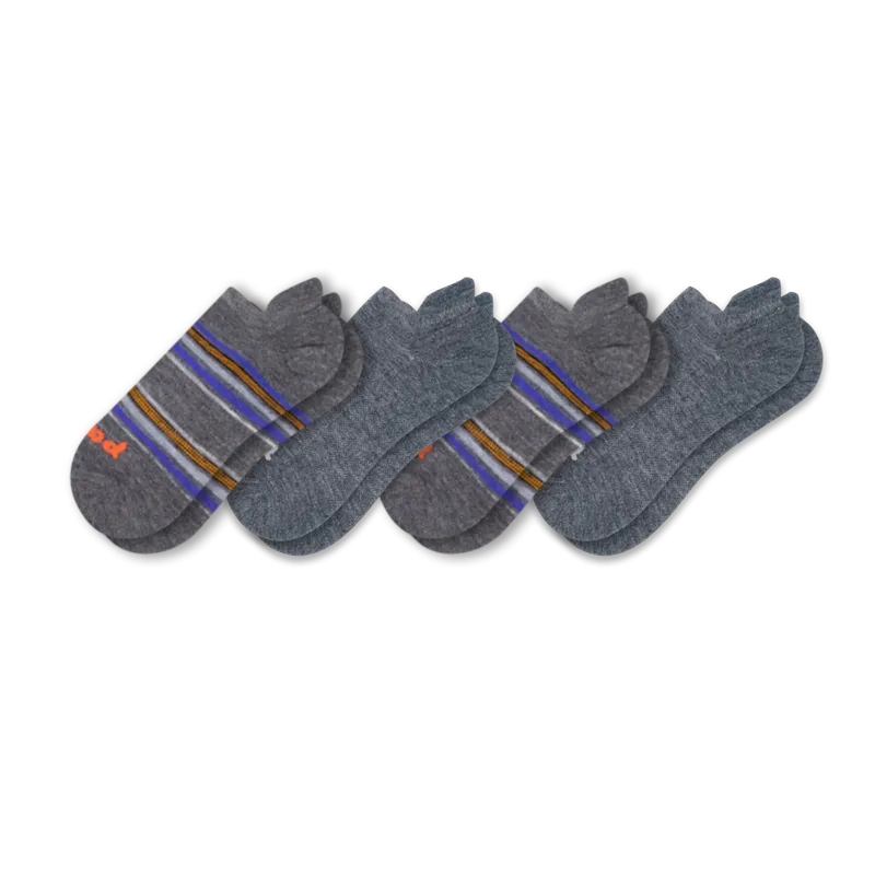 4 Pack - Men's Low Cut Pacas Socks