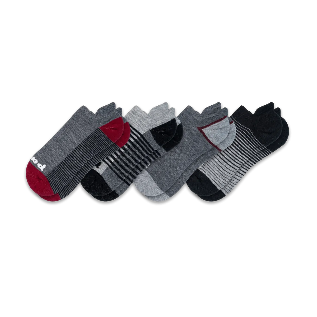 4 Pack - Men's Low Cut Pacas Socks