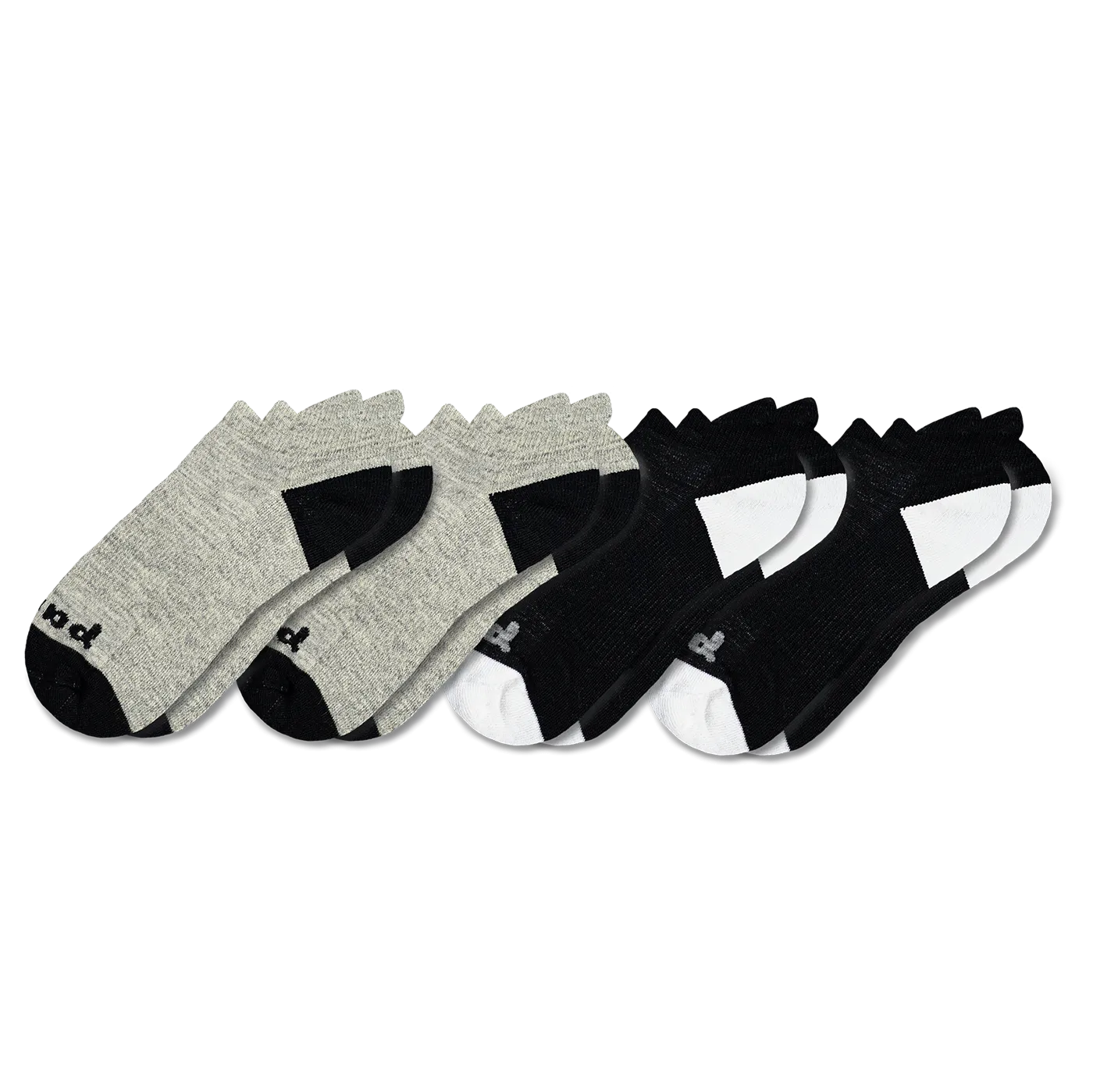 4 Pack - Men's Low Cut Pacas Socks
