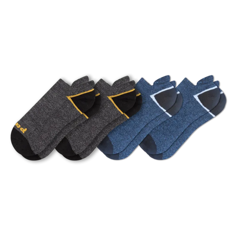 4 Pack - Men's Low Cut Pacas Socks