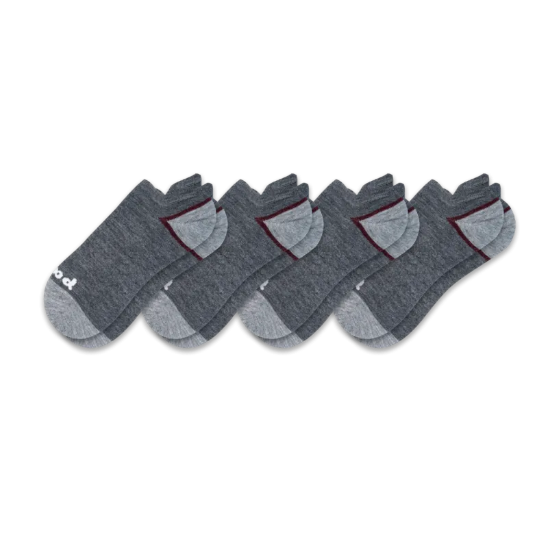 4 Pack - Men's Low Cut Pacas Socks