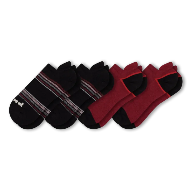4 Pack - Men's Low Cut Pacas Socks