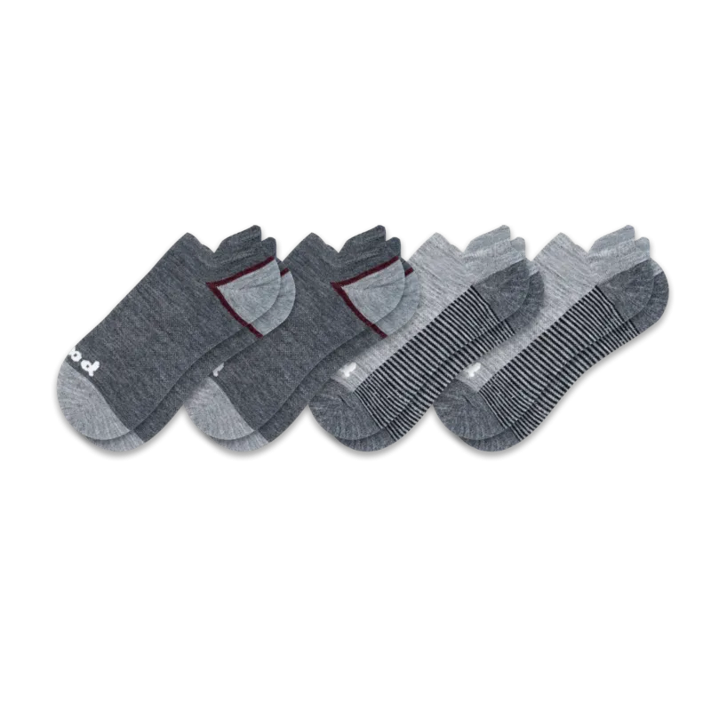 4 Pack - Men's Low Cut Pacas Socks