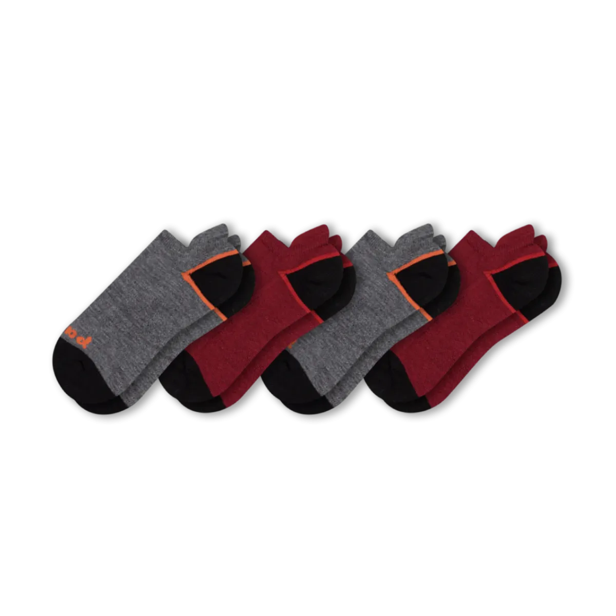 4 Pack - Men's Low Cut Pacas Socks