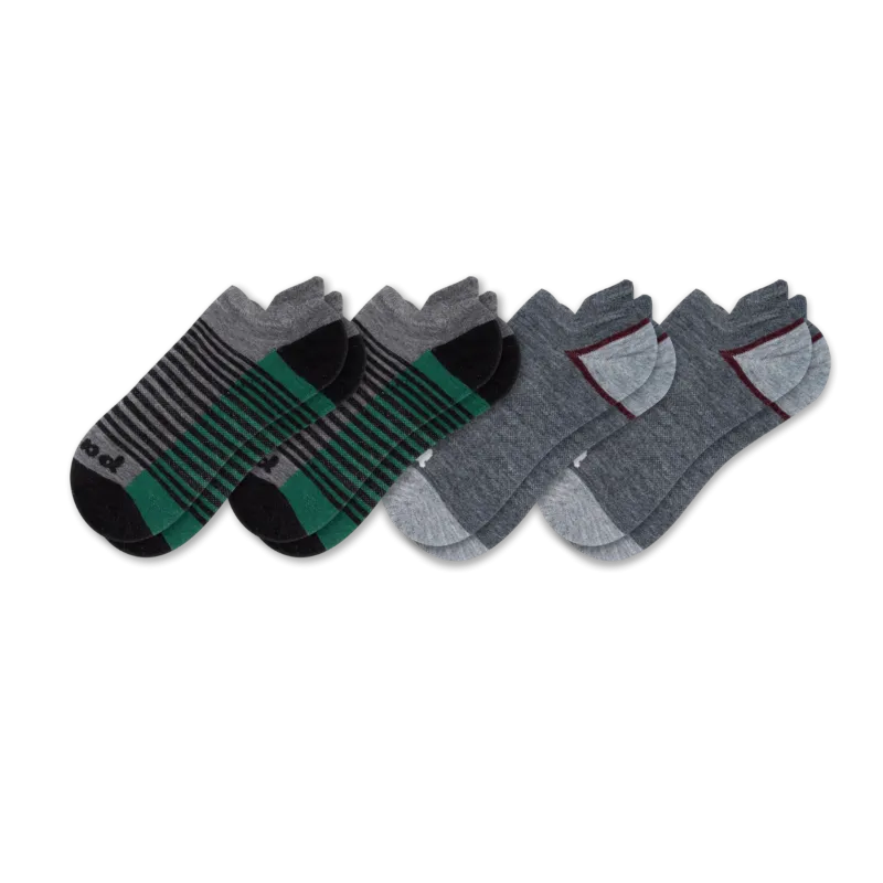 4 Pack - Men's Low Cut Pacas Socks
