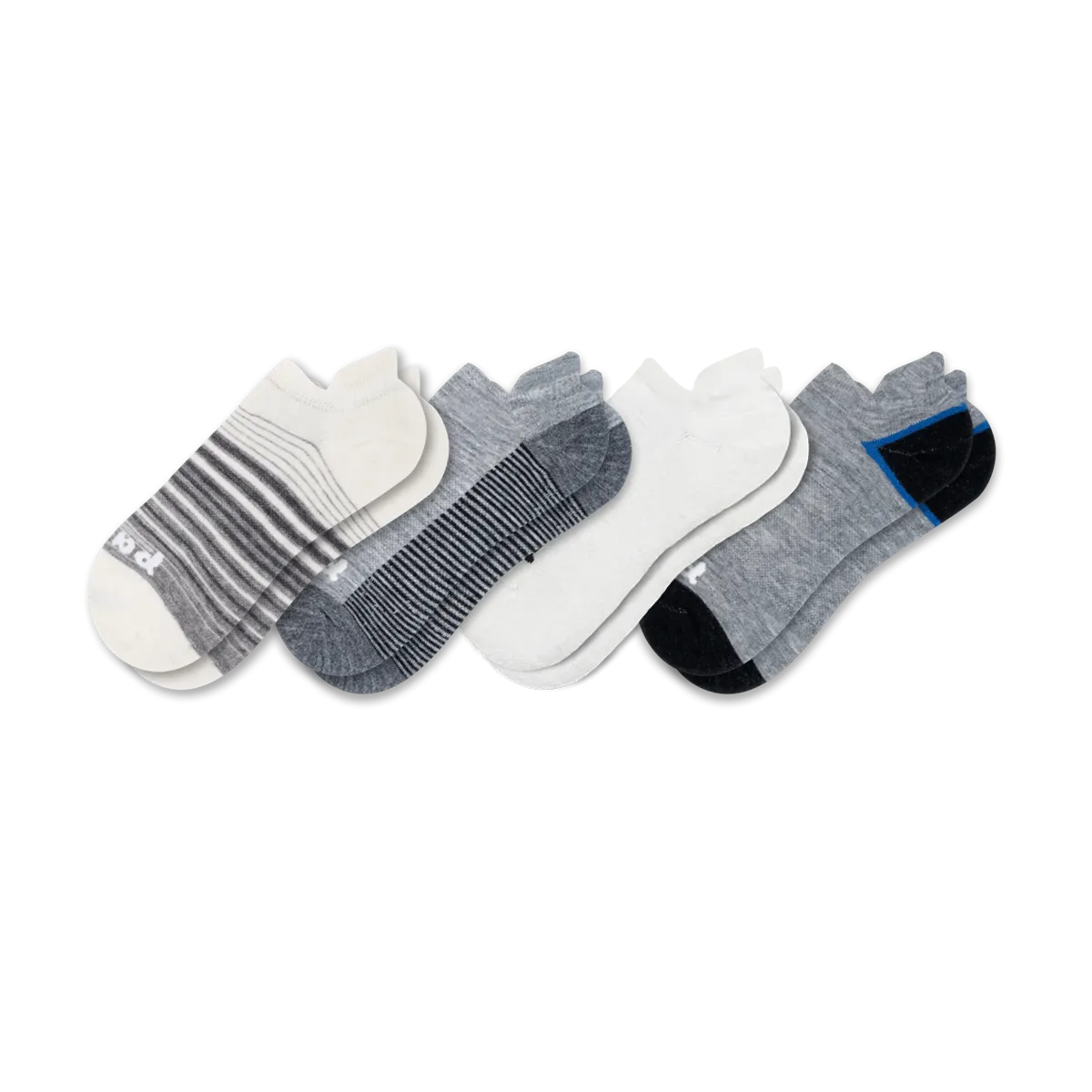 4 Pack - Men's Low Cut Pacas Socks