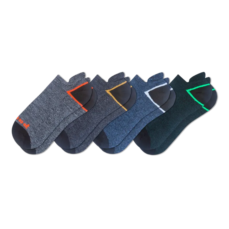 4 Pack - Men's Low Cut Pacas Socks