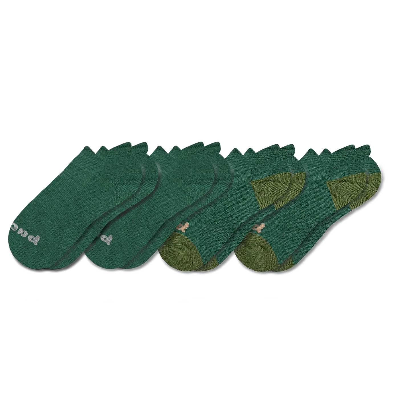4 Pack - Men's Low Cut Pacas Socks