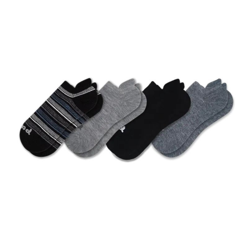 4 Pack - Men's Low Cut Pacas Socks