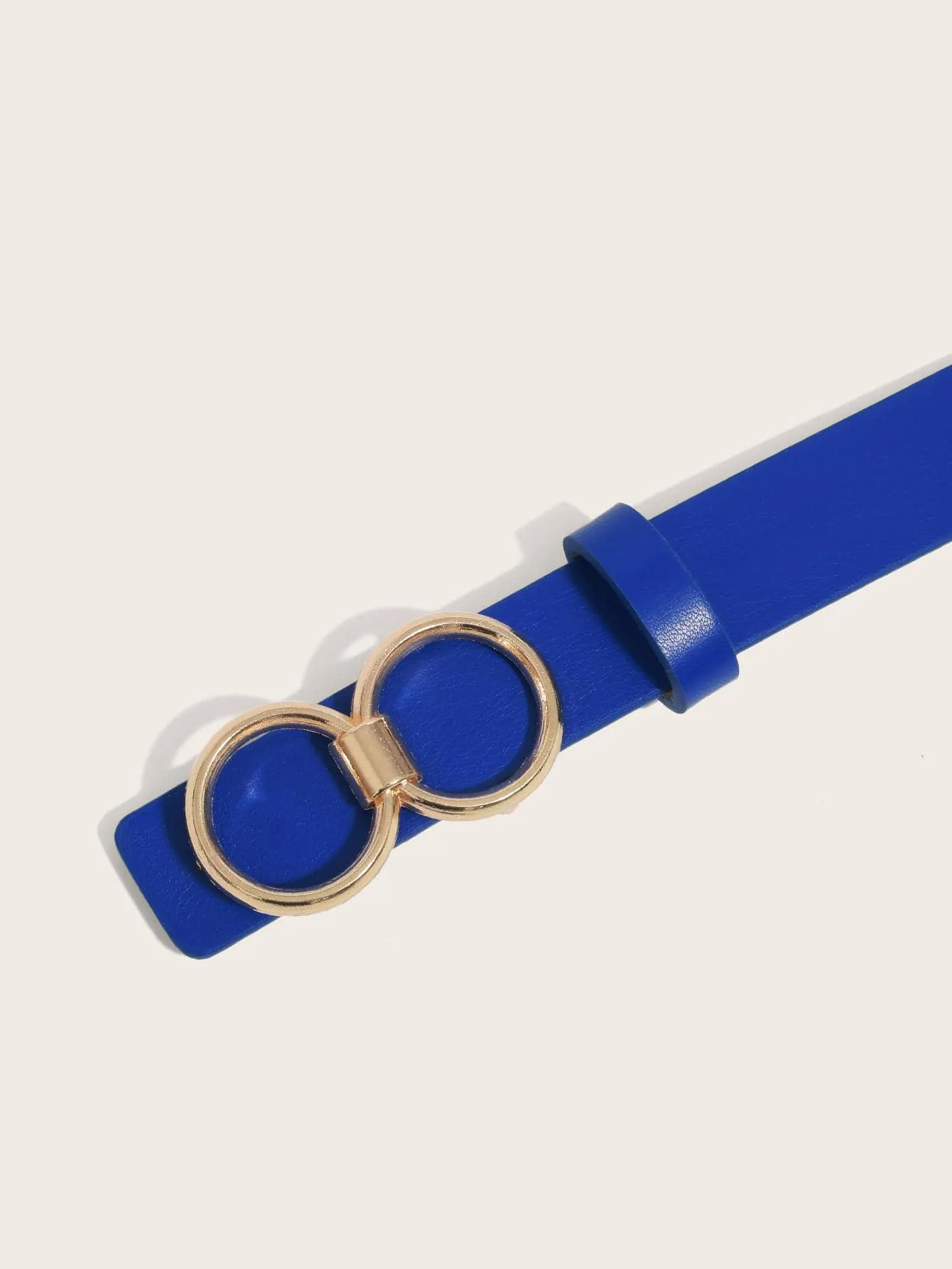 4pcs Round Buckle Belt