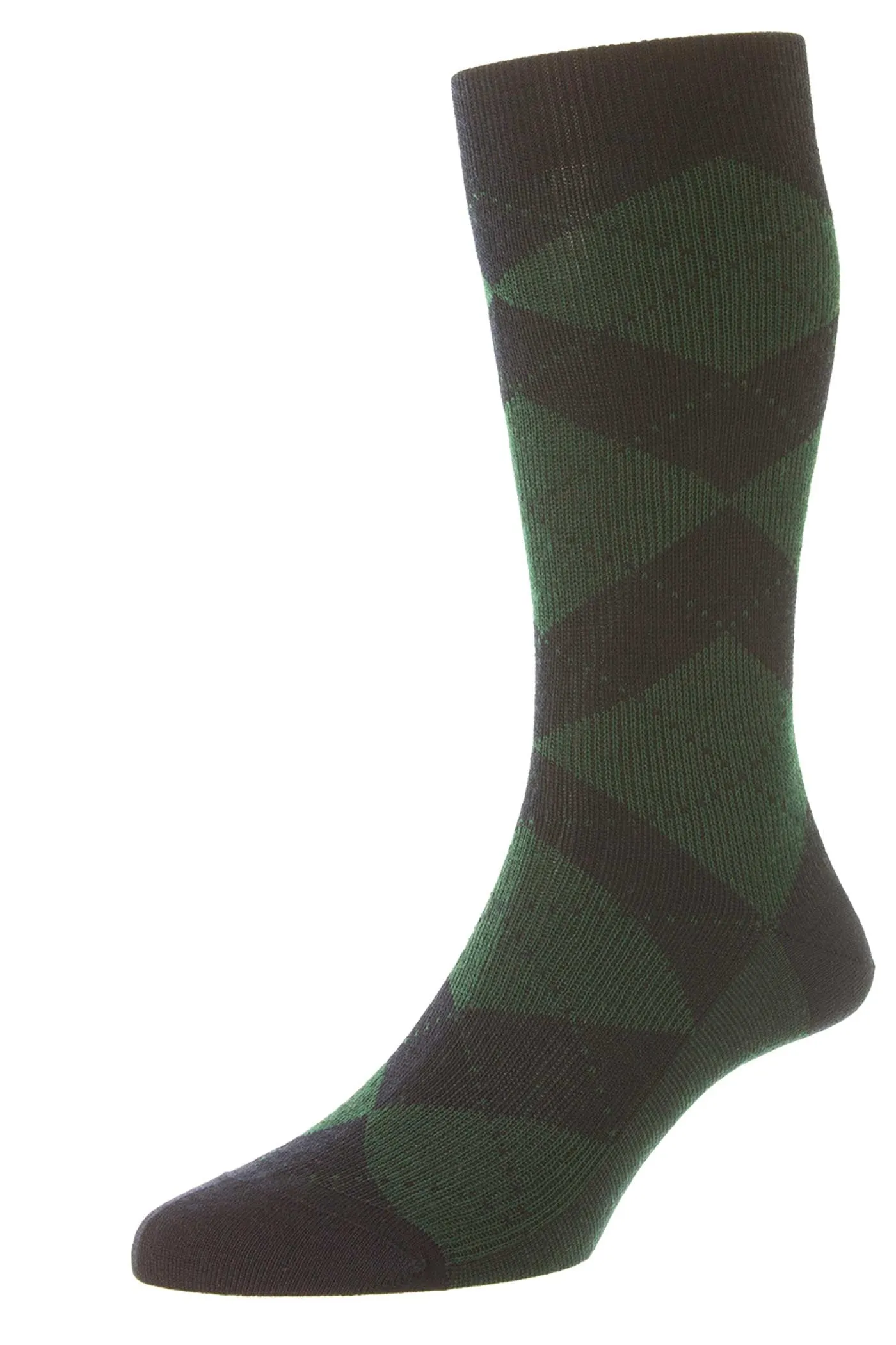 Abdale Argyle Diamond Rib Socks