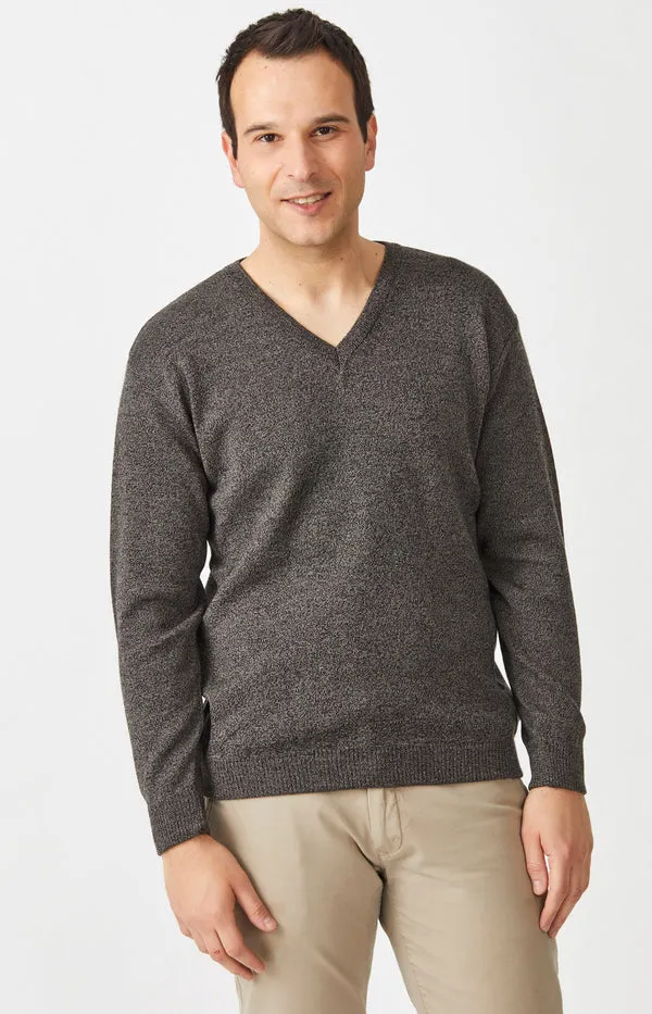 Aklanda Men's Merino V Neck Sweater - 5 Colours