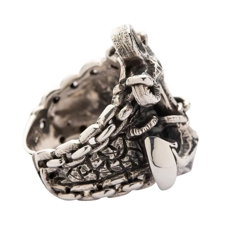 Anchor Sterling Silver Men's Ring