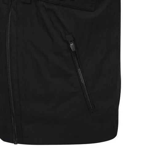 ANEW Golf Men Diagonal Incision Point Down Vest - Black