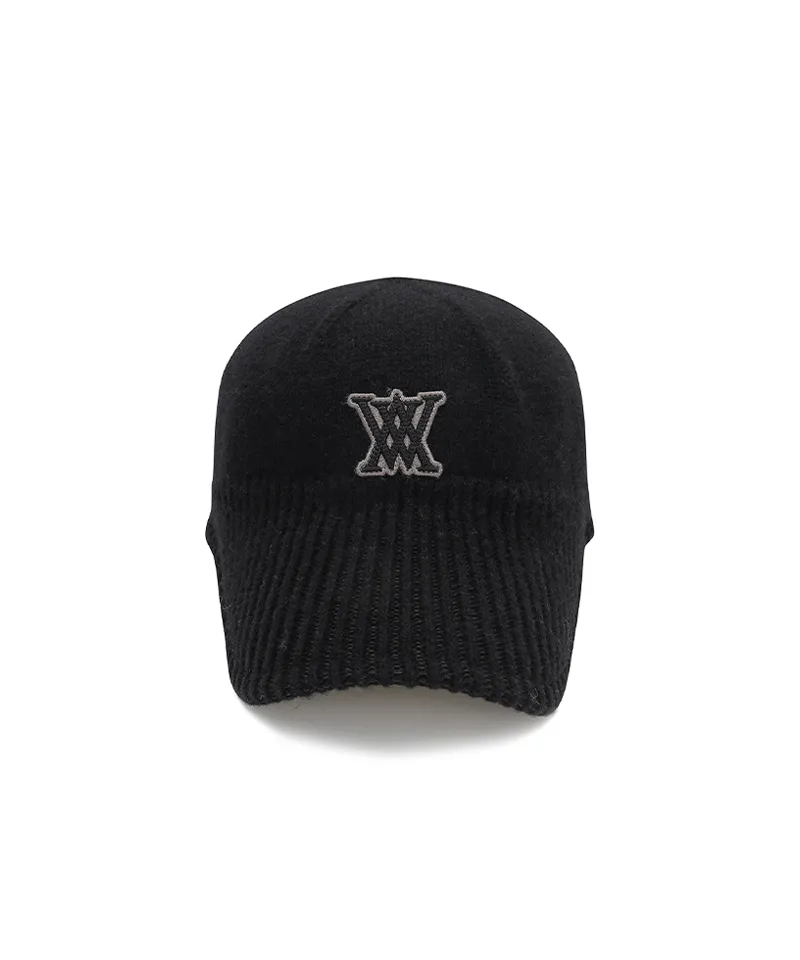 ANEW Golf Men Overall Knit Ball Cap - Black