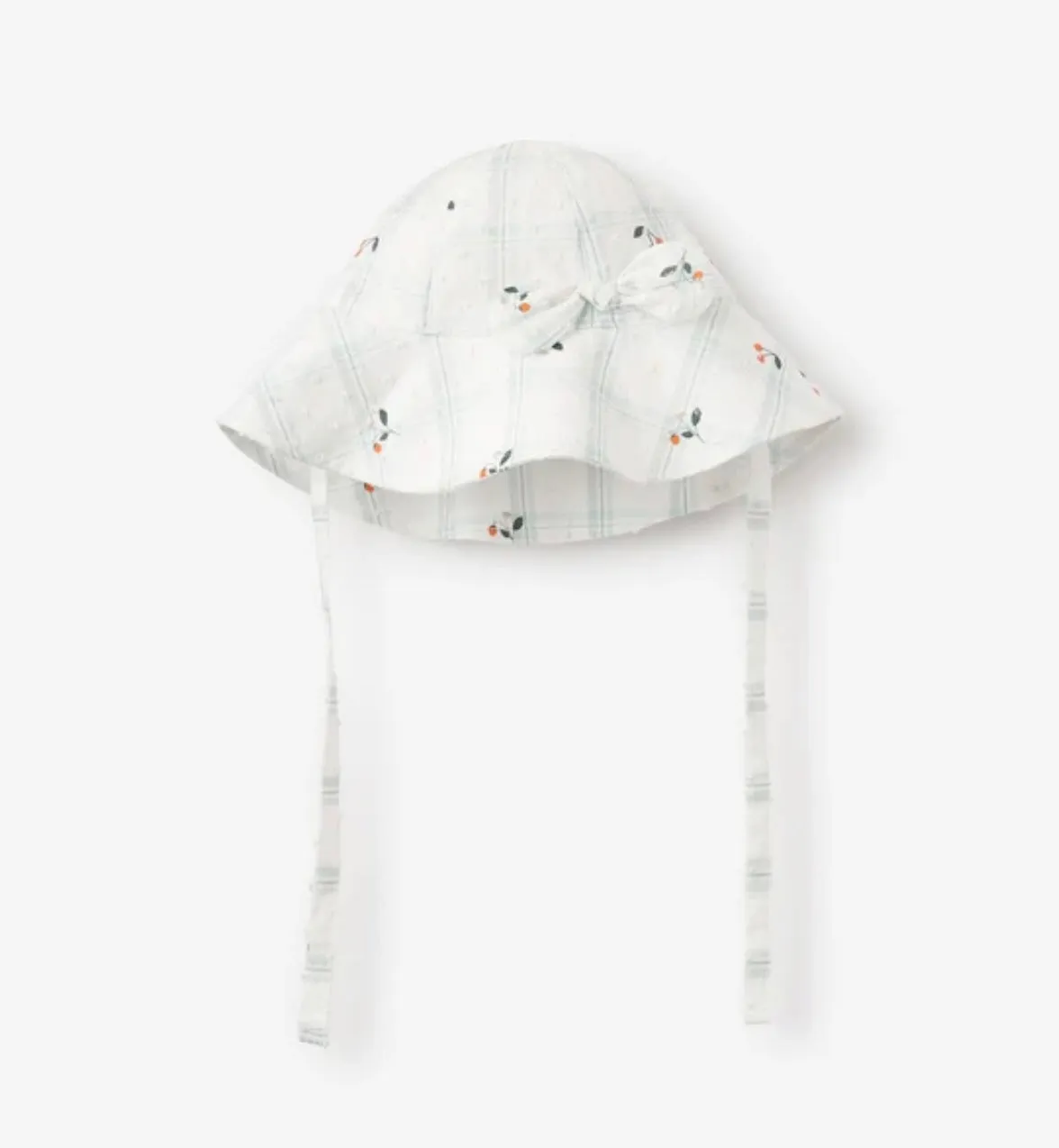 Aqua Swiss Dot Sunhat
