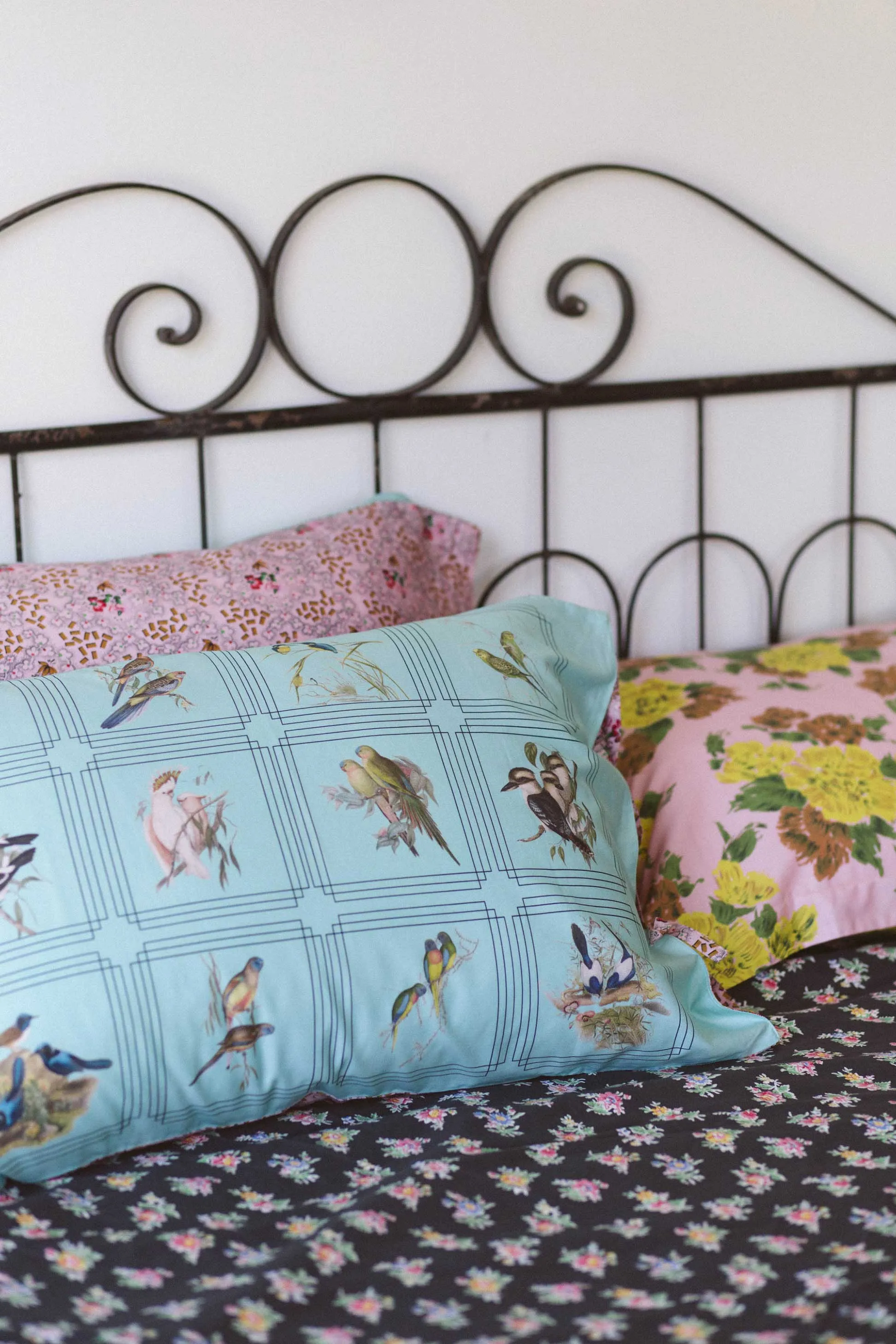 Australian Birds pillowcase set *organic cotton