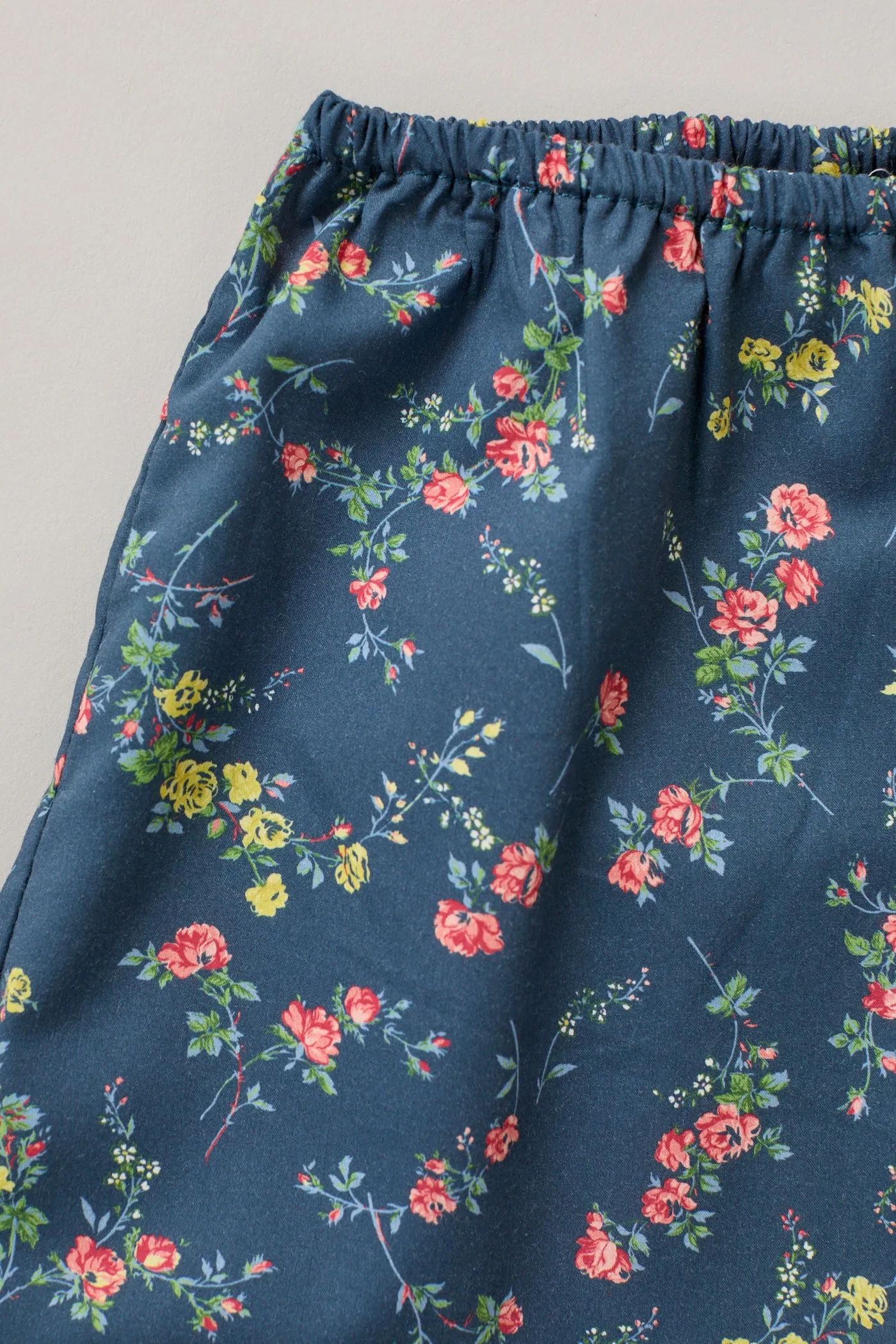 Baby Kimono Set Blue Rose Garden