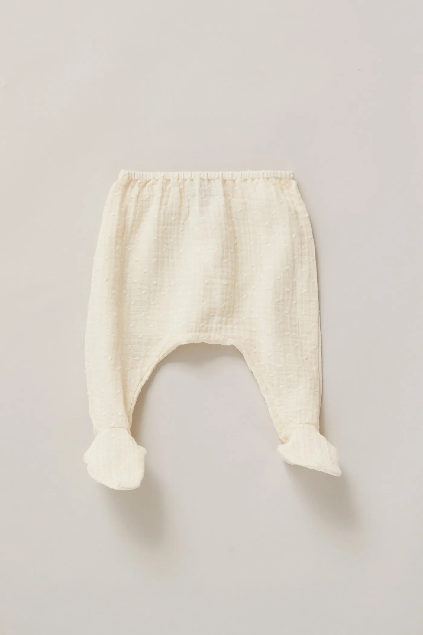 Baby Kimono Set in Cream Bubble