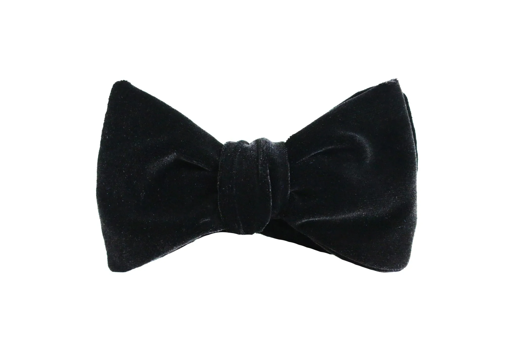 Black Velvet Bow Tie