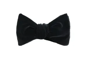 Black Velvet Bow Tie