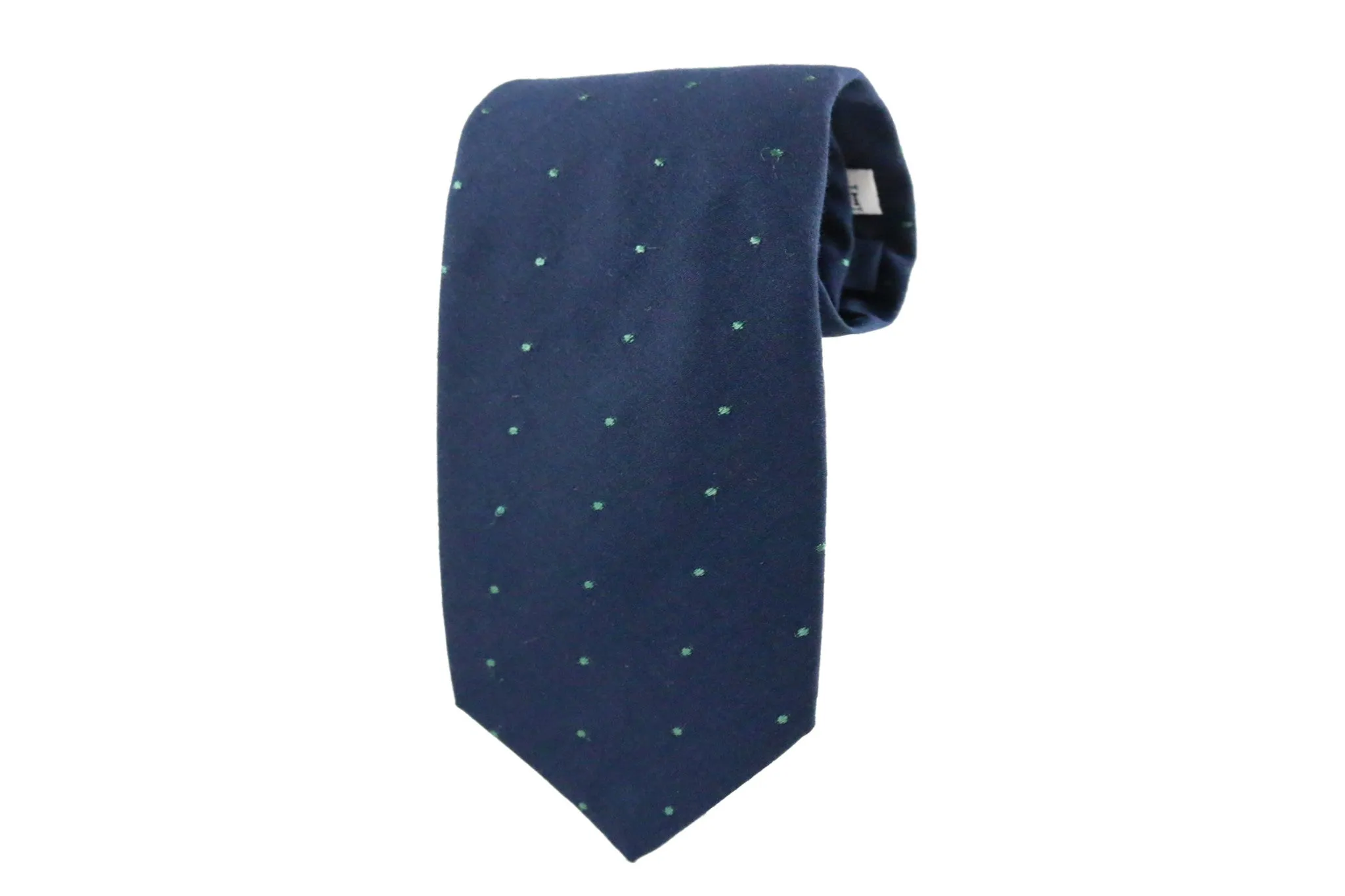Blue & Green Dot Tie