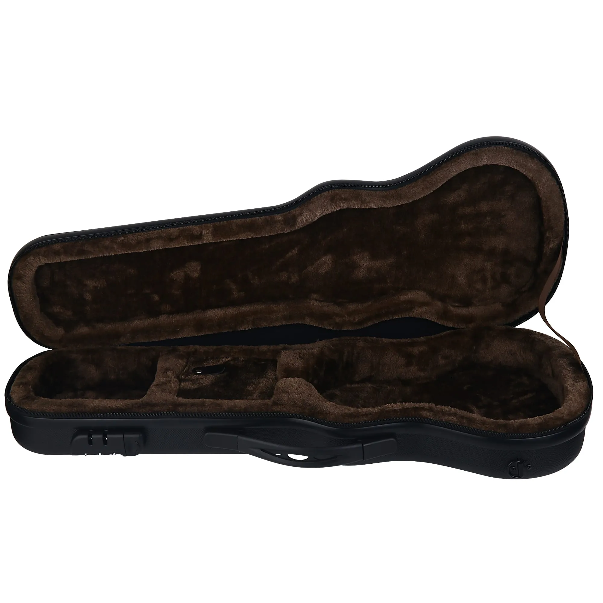 Bondi Shock-Rock Soprano Ukulele Hard Case - Black
