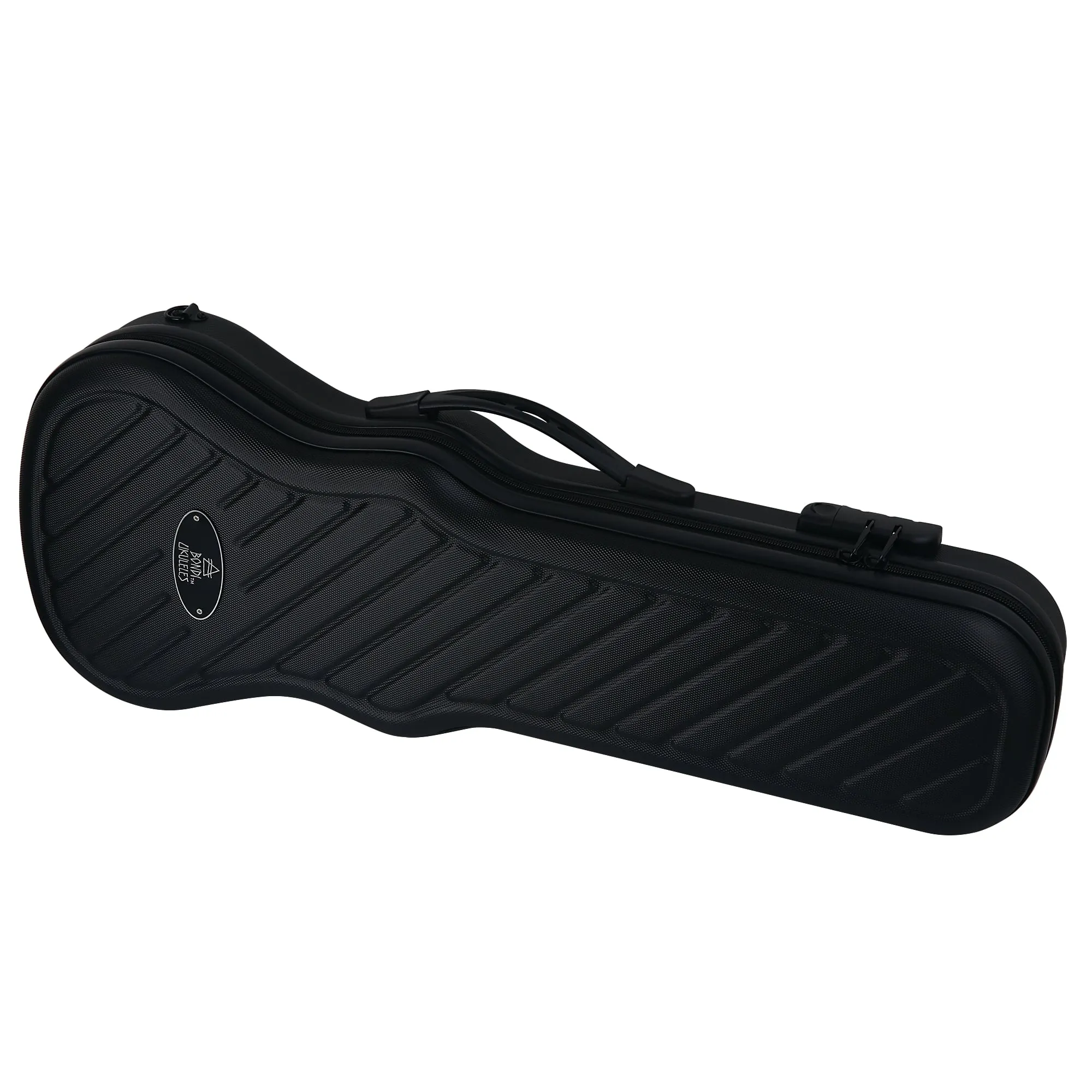 Bondi Shock-Rock Soprano Ukulele Hard Case - Black