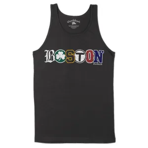 Boston Townie Pride Men's Tank Top