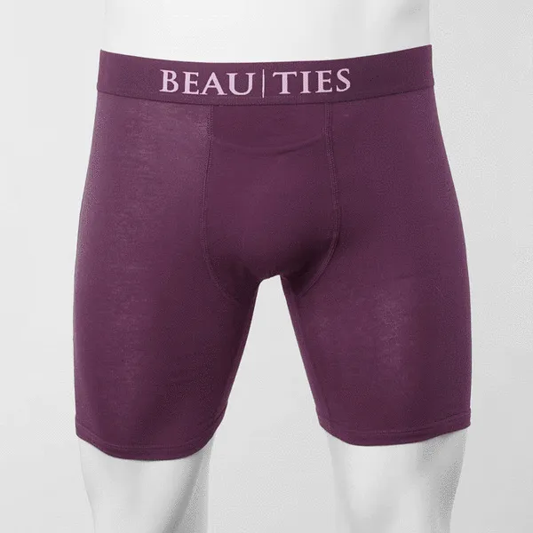 Boxer Briefs - Burgundy