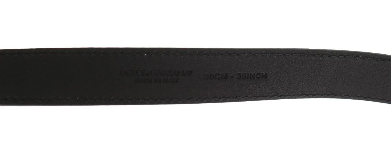 Brown Leopard Gold Buckle Belt