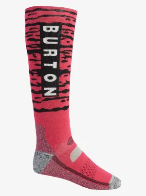 Burton Performance Midweight Socks Mens Punchy Pink