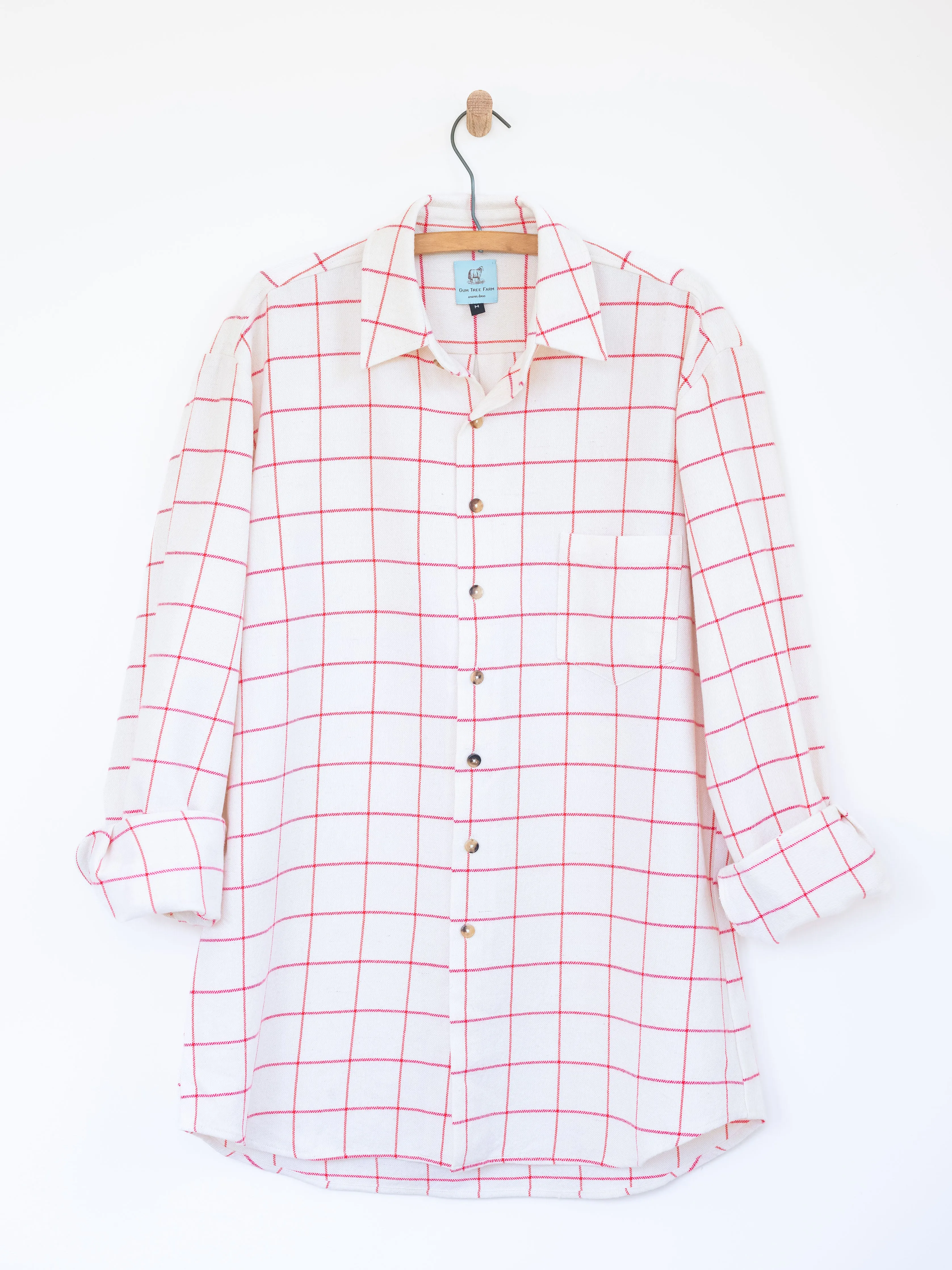Button Down in Wool