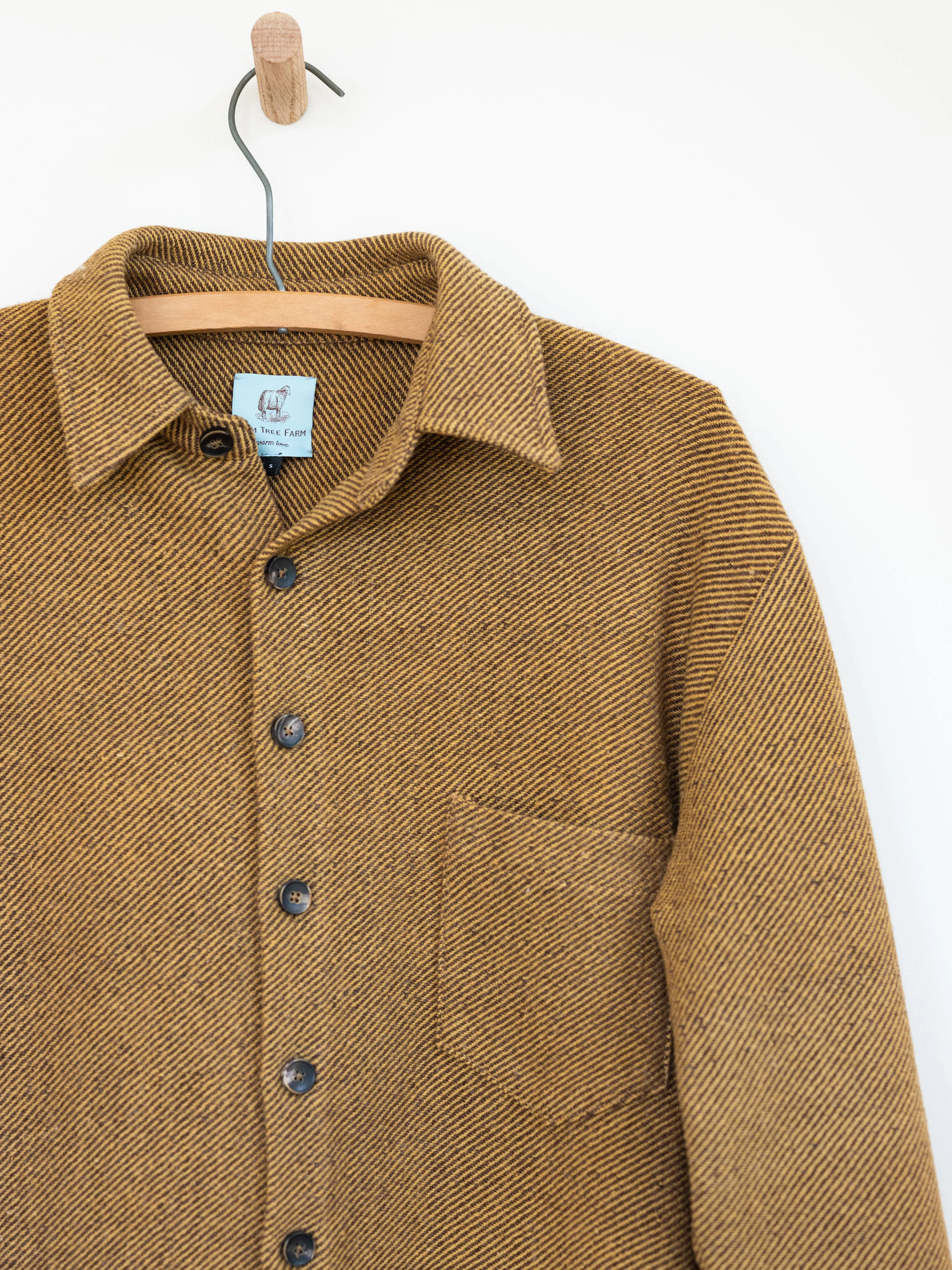 Button Down in Wool