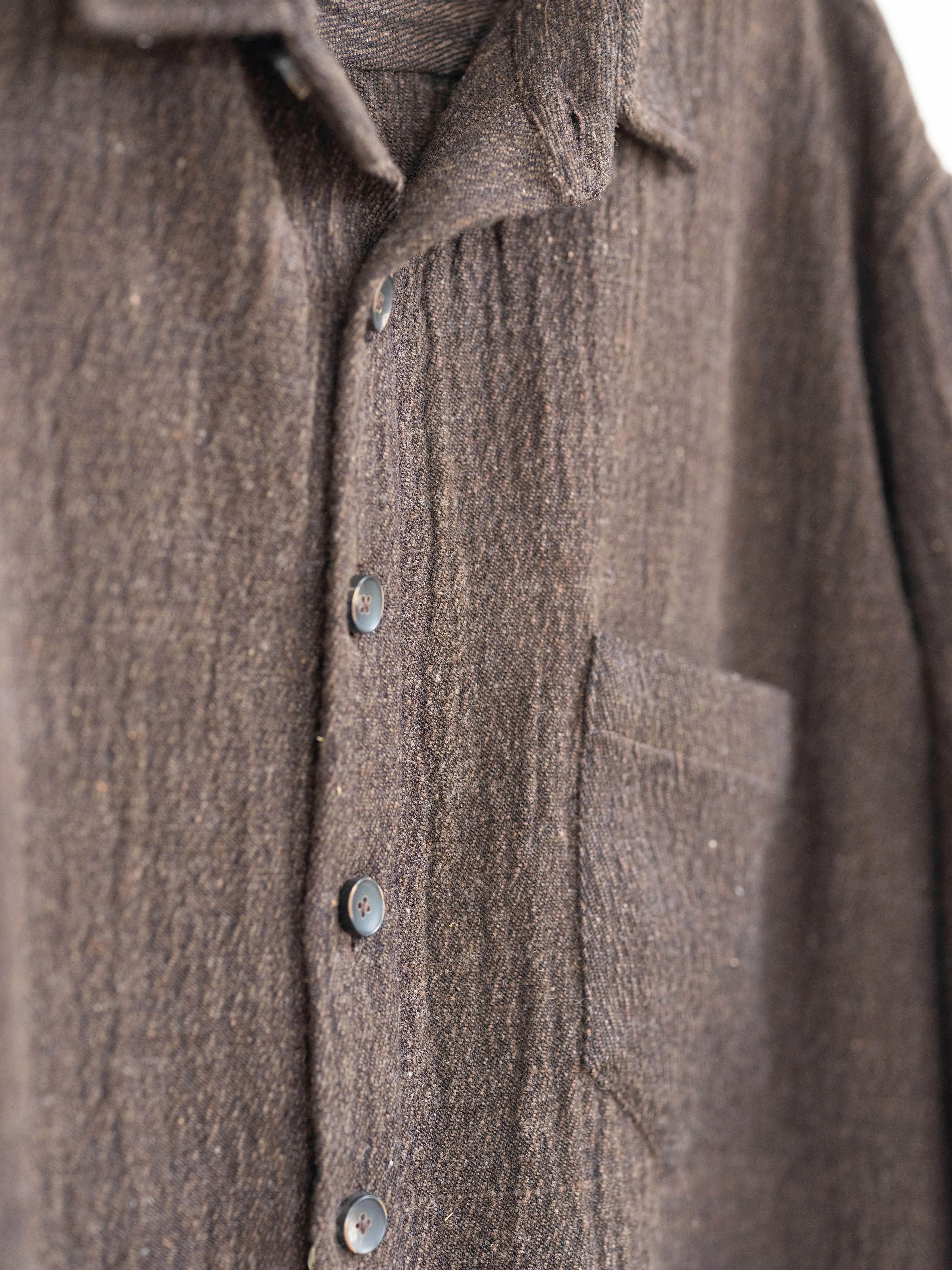 Button Down in Wool