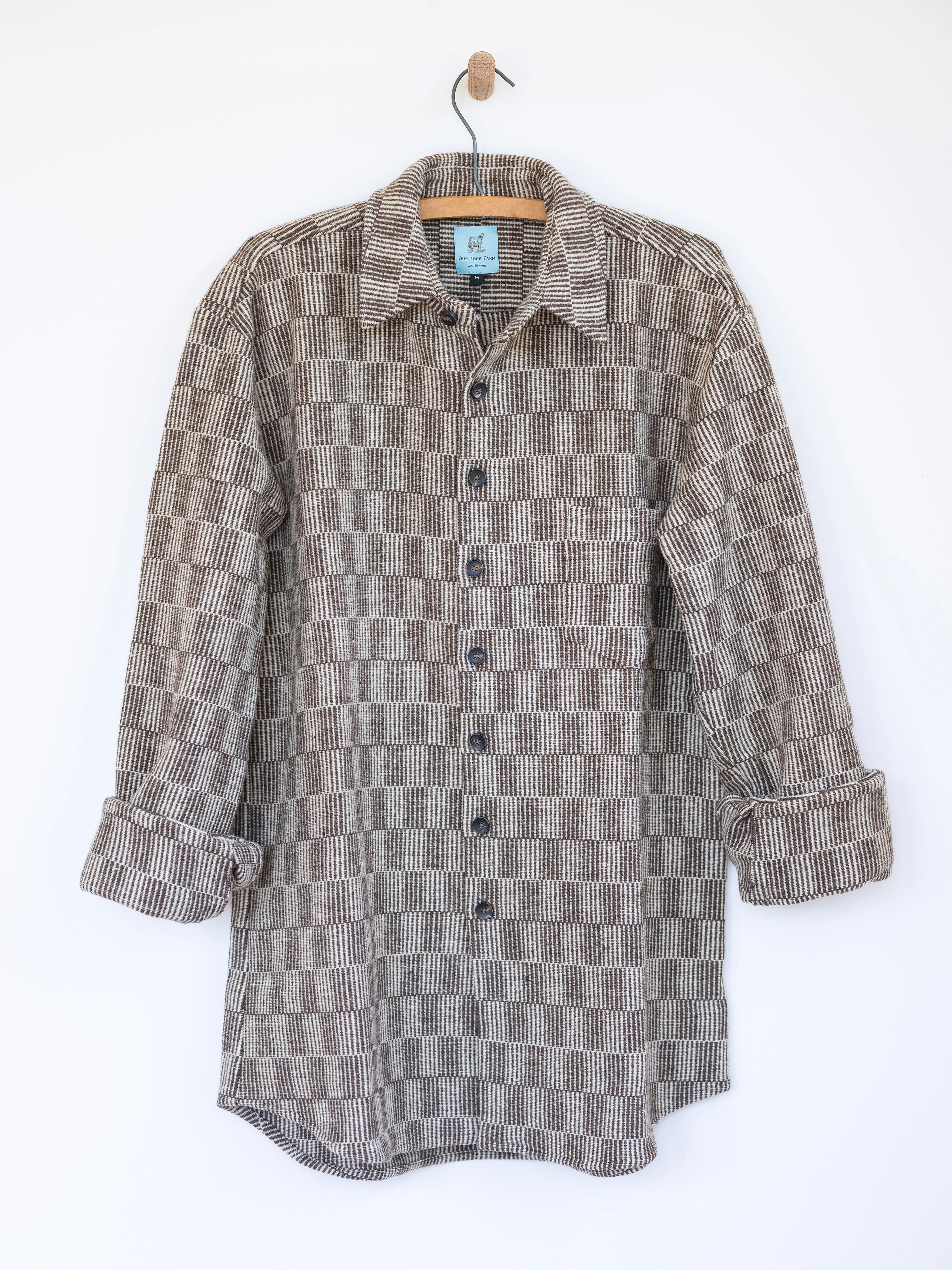 Button Down in Wool