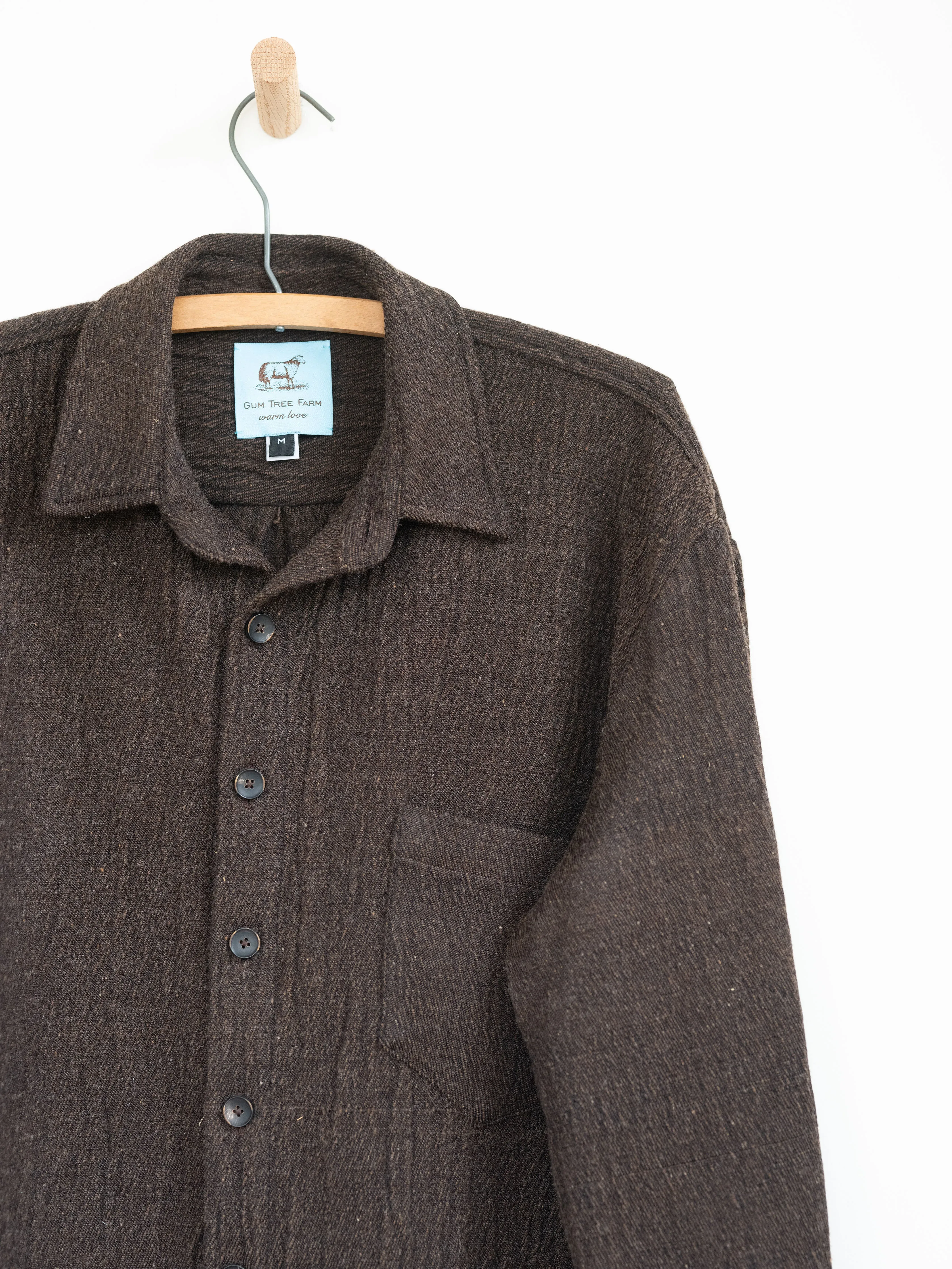 Button Down in Wool