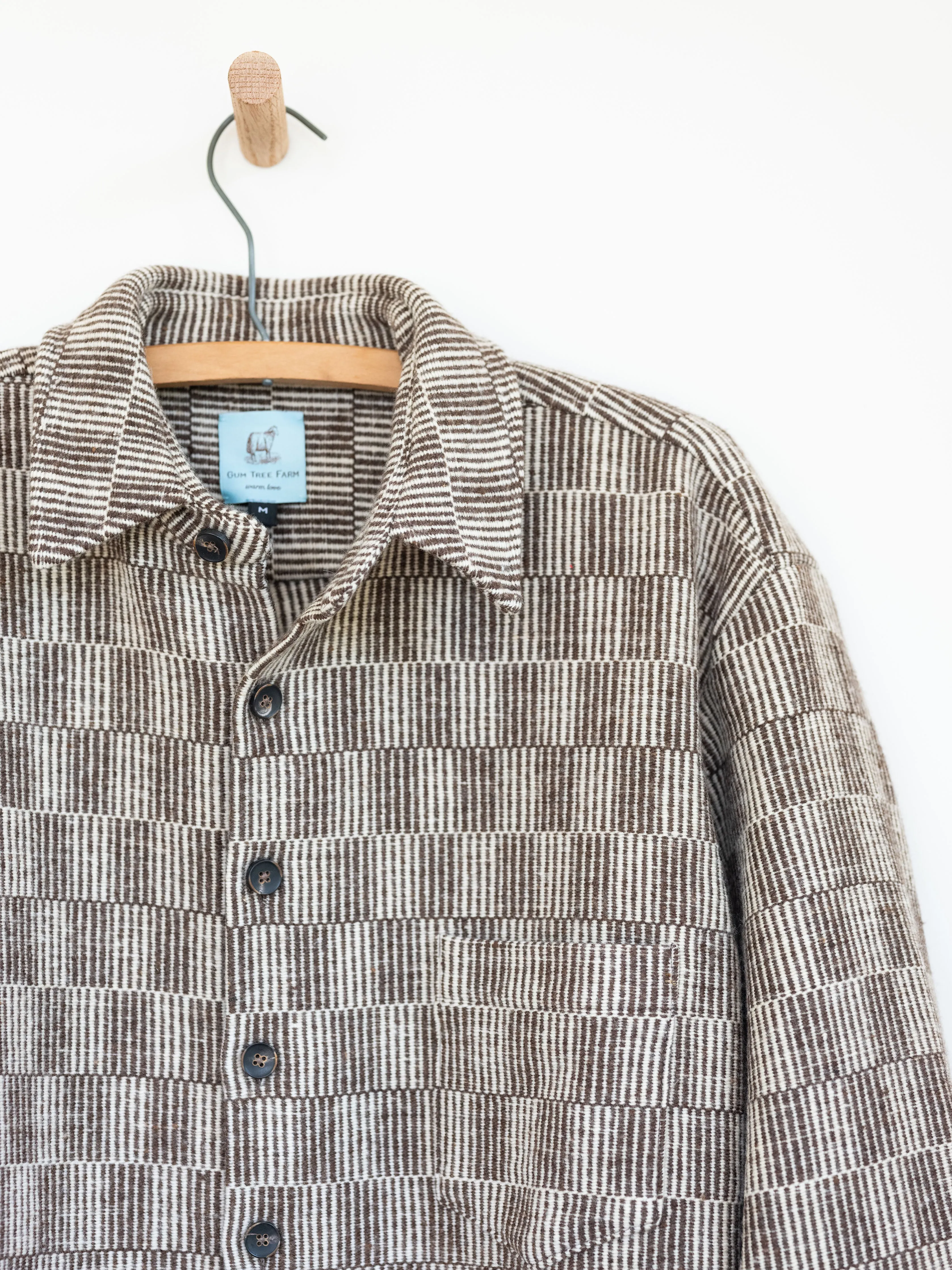 Button Down in Wool