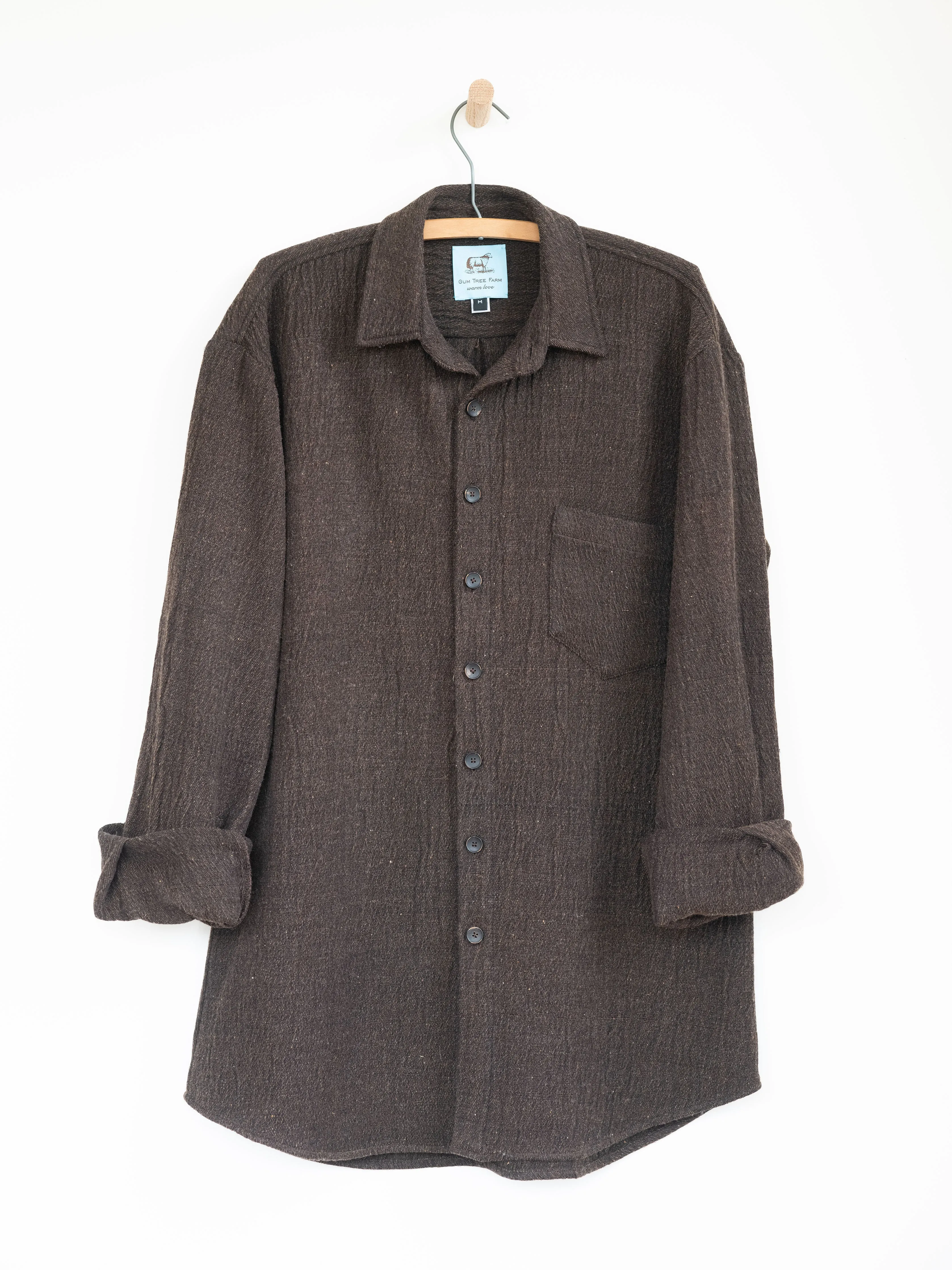 Button Down in Wool