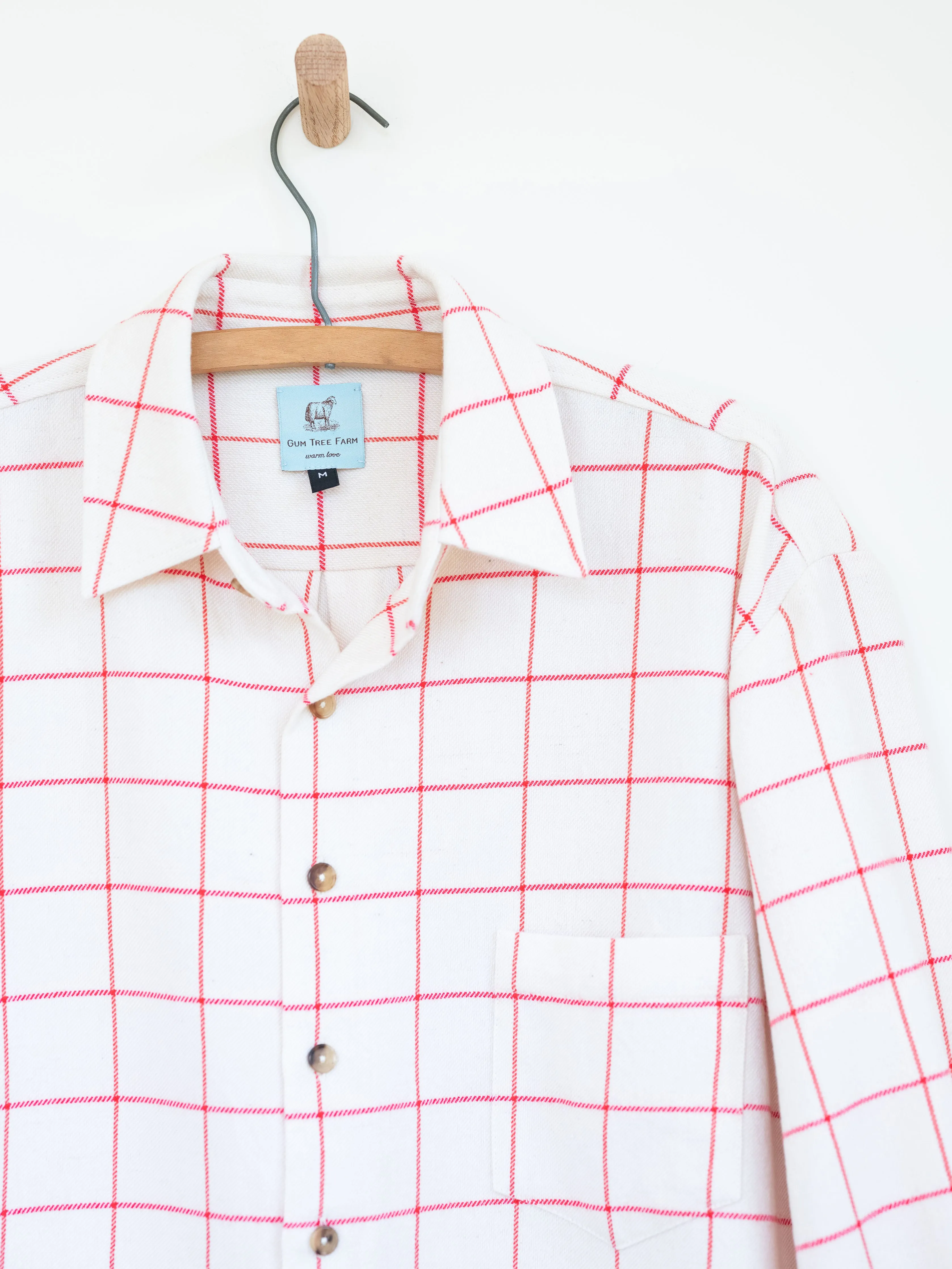 Button Down in Wool