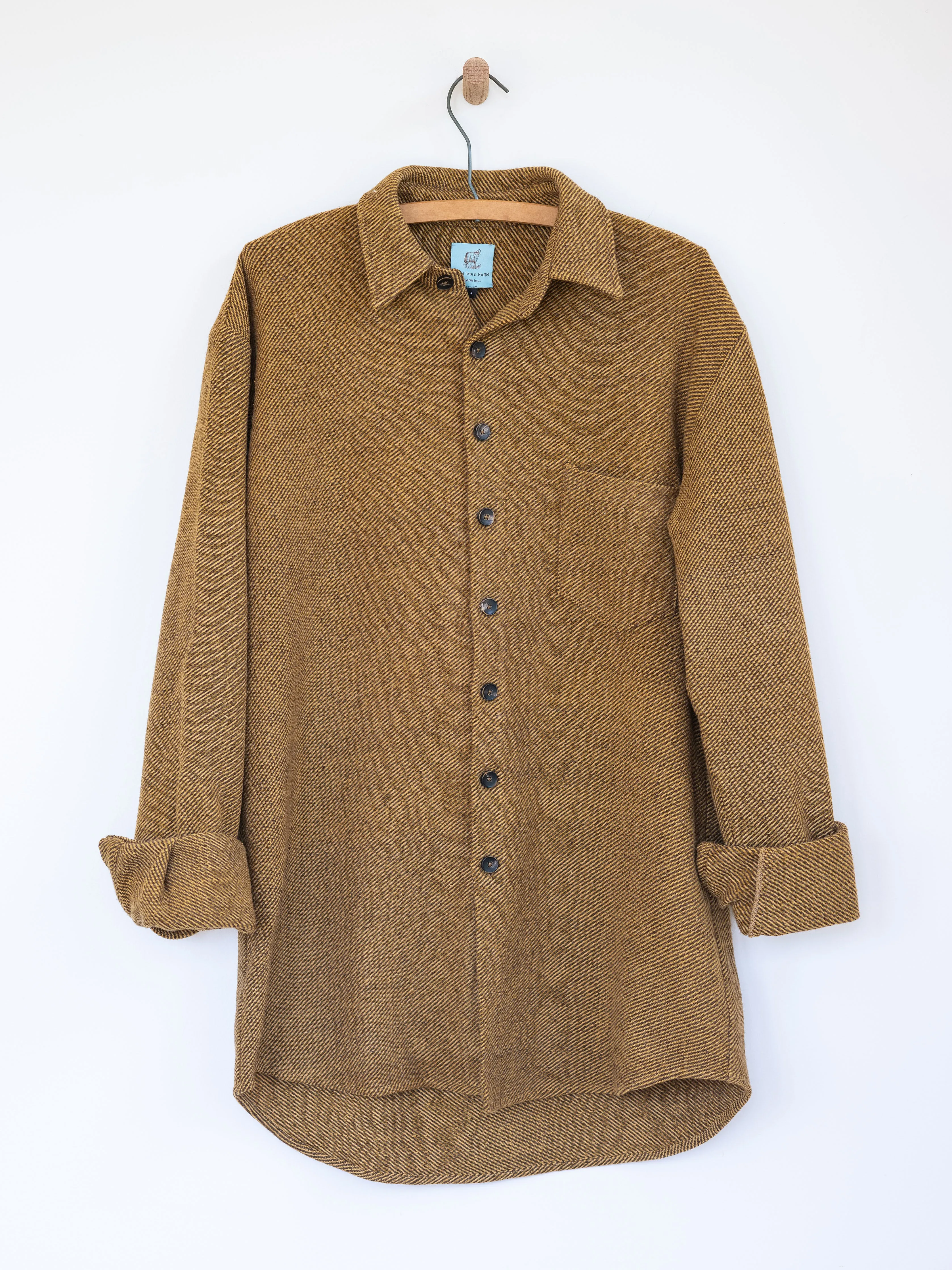 Button Down in Wool