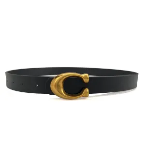 C Buckle Belt Black