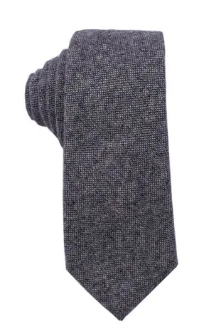 Charcoal Basketweave Wool Design