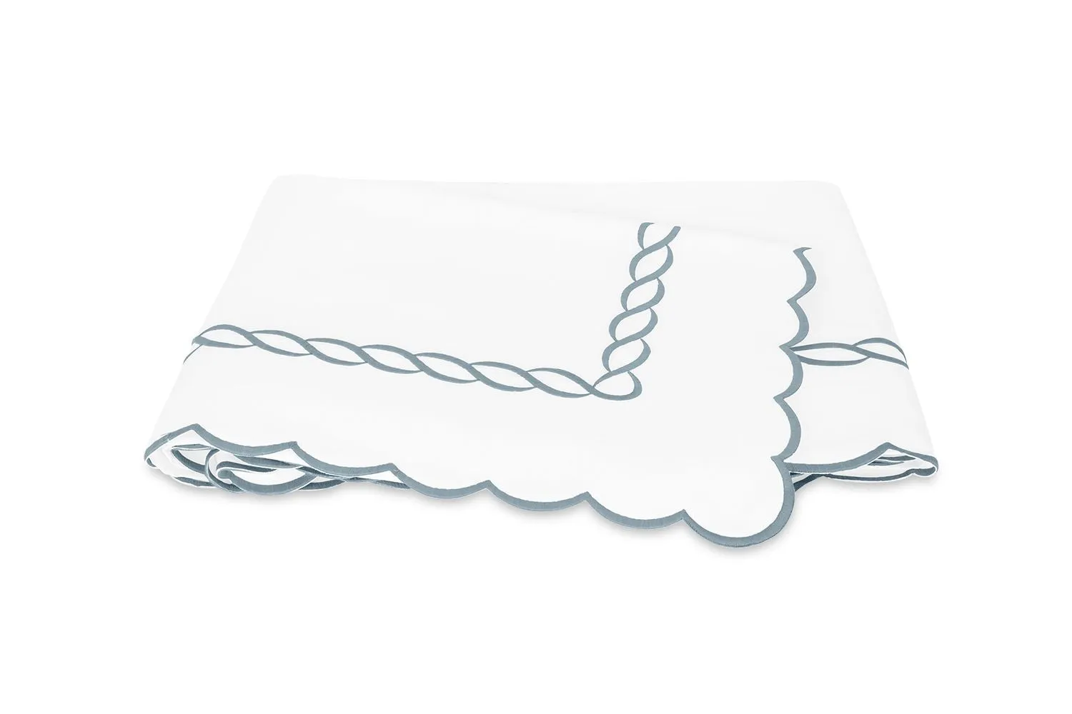 Classic Chain Scallop Duvet Cover