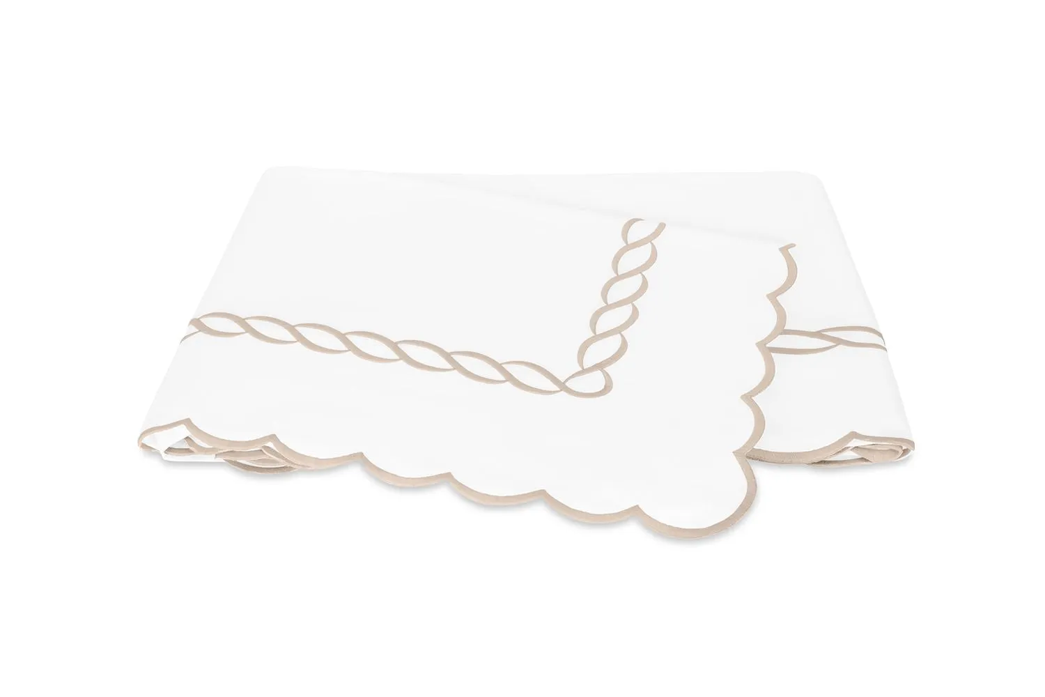 Classic Chain Scallop Duvet Cover