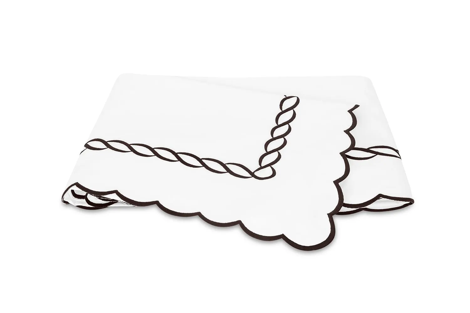 Classic Chain Scallop Duvet Cover