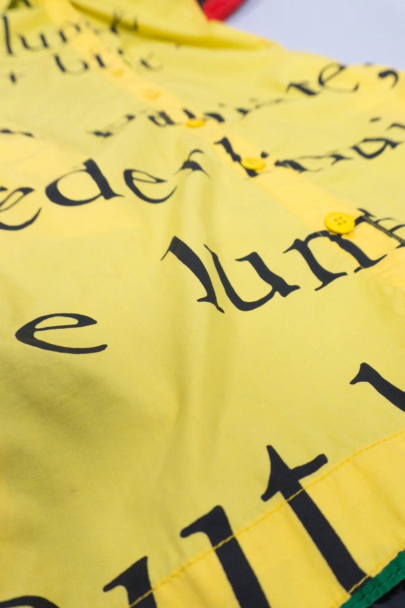 Colorblock Text Dress