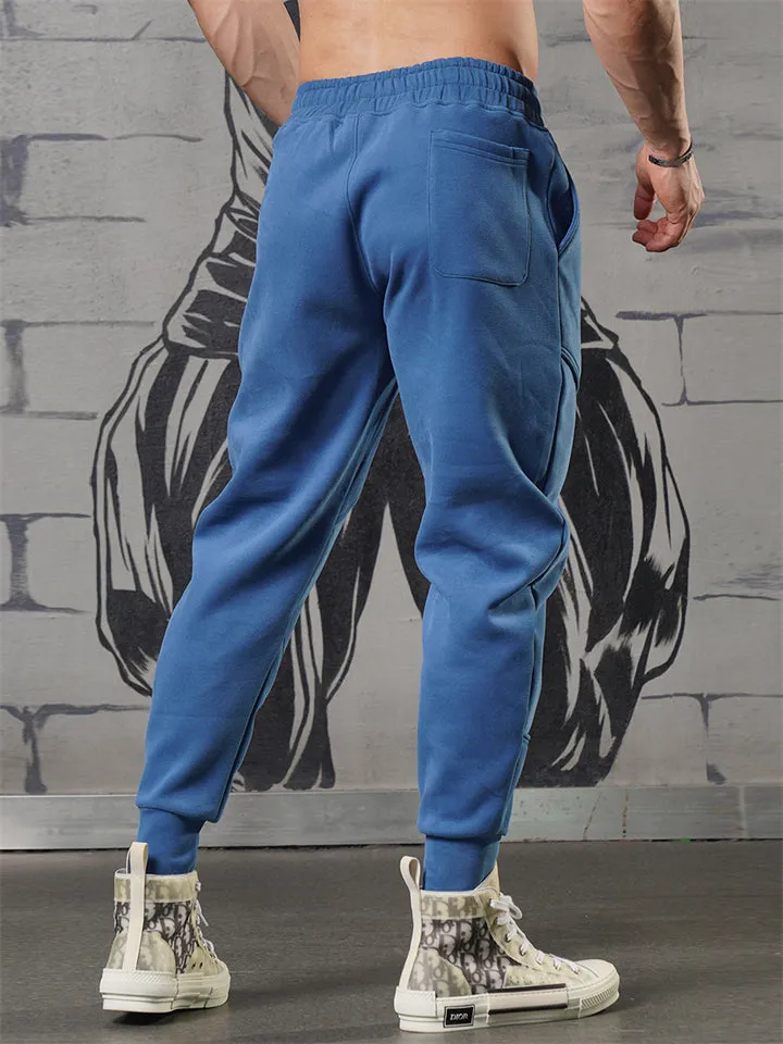 Comfort Drawstring Casual Fitness Sweatpants for Men