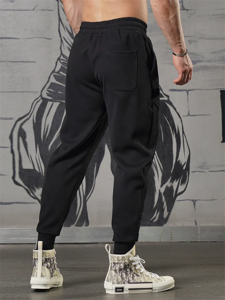 Comfort Drawstring Casual Fitness Sweatpants for Men